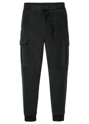 Black Fleece Pants