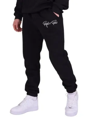 Project x Paris Black Embroidered Jogger Pants.